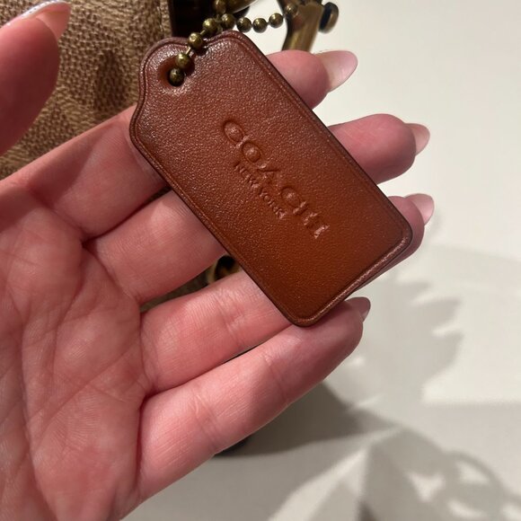 COACH Beat Shoulder Bag In Signature Canvas With Horse And Carriage Print - Picture 10 of 14